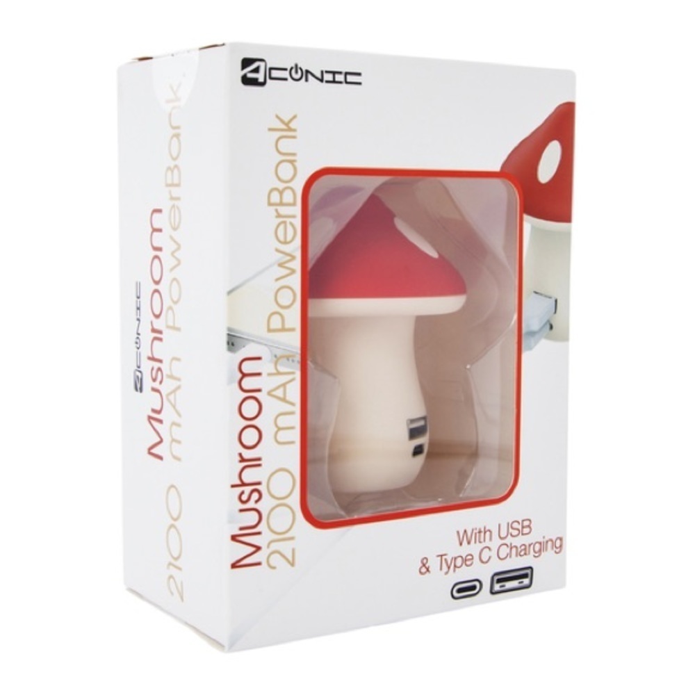 Mushroom USB Rechargeable Power Bank, NIB🍄 - Picture 3 of 9